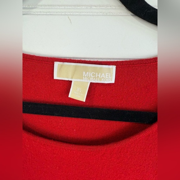 Michael Kors women’s red sweater. Size XL. - Picture 3 of 6